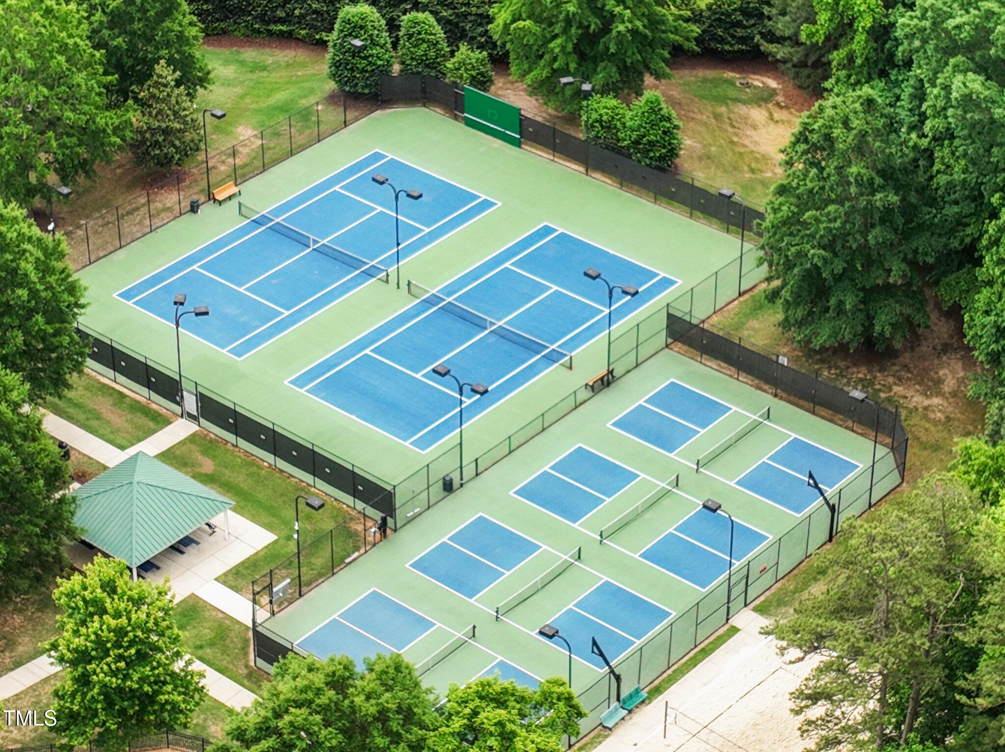 2950 Settle In Lane Raleigh, NC 27614 - Photo 29 of 32 Bedford tennis pickleball courts pic