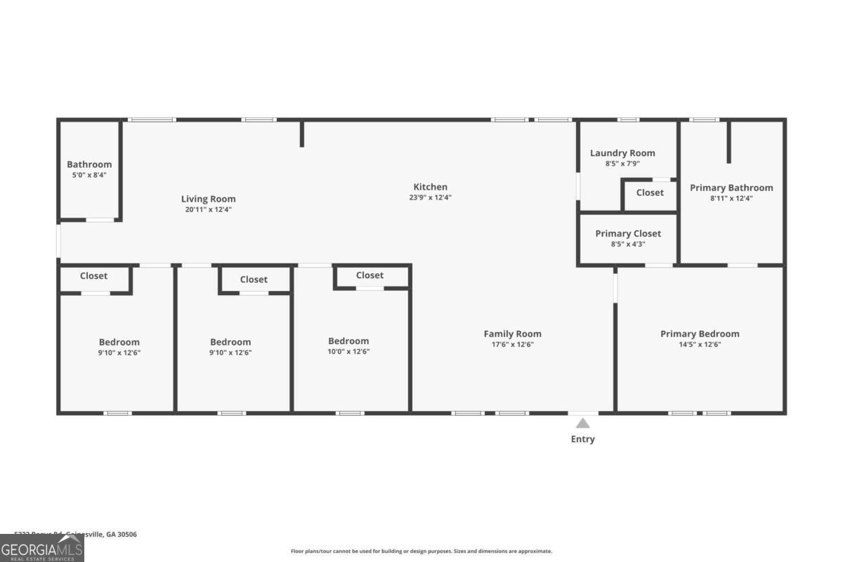 5222 Bogus Road Gainesville, GA 30506 - Photo 43 of 43 a black and white photo of a wall