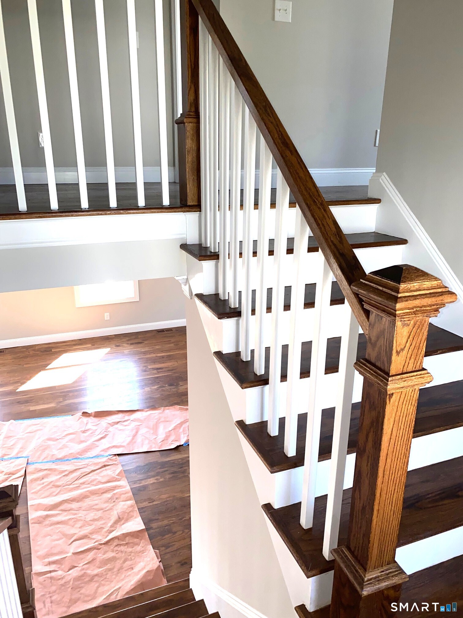 277 Alba Avenue Bridgeport, CT 06606 - Photo 20 of 37 a view of staircase with white walls and a window