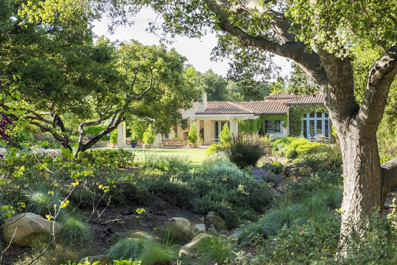 255 Penny Lane Santa Barbara, CA 93108 - Photo 30 of 31 View of house from Garden