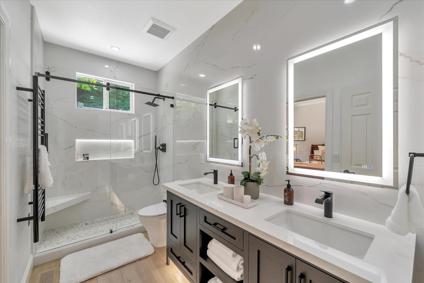 2380 Sunflower Circle Gilroy, CA 95020 - Photo 20 of 43 a bathroom with a sink a toilet and shower