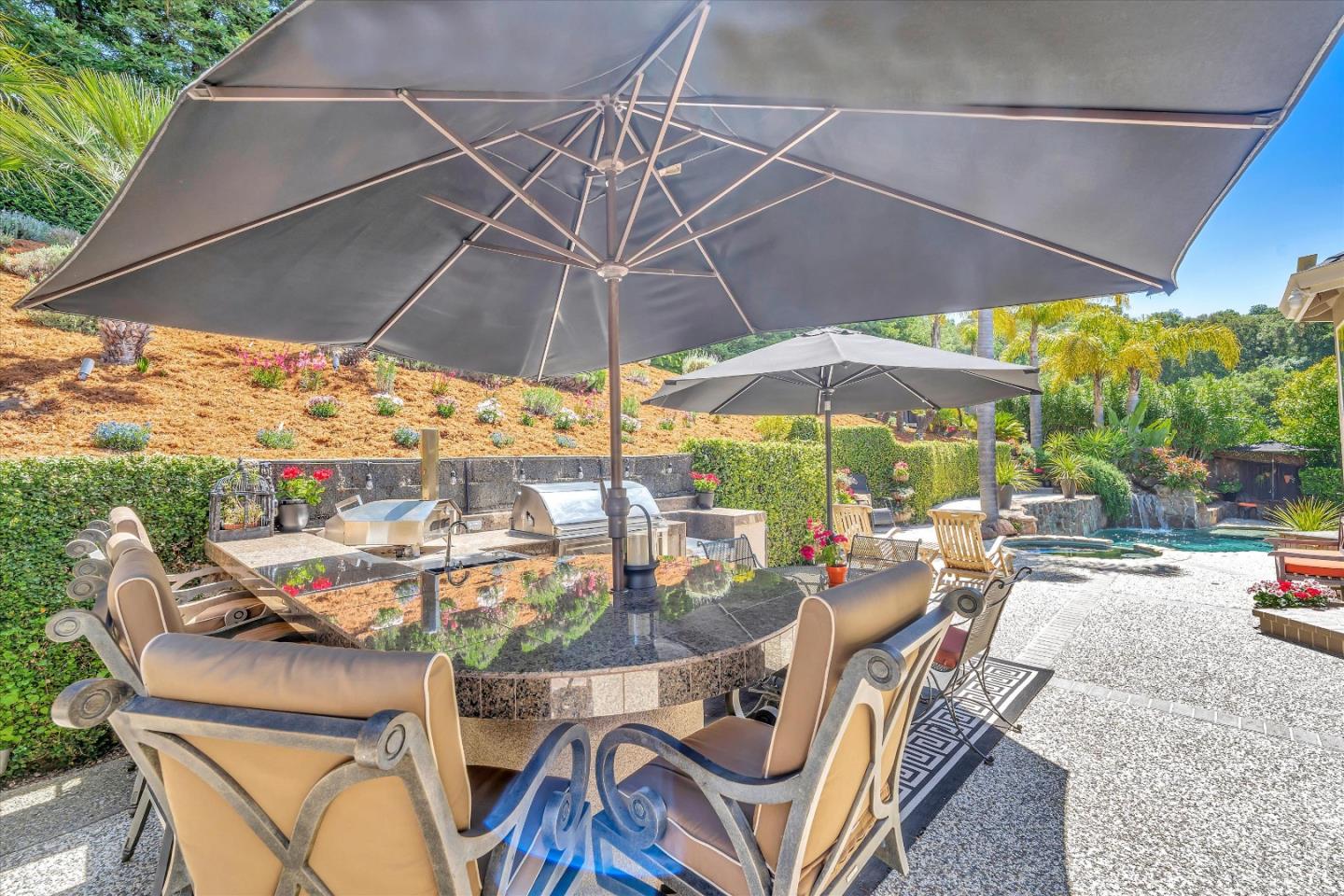 2380 Sunflower Circle Gilroy, CA 95020 - Photo 30 of 43 a view of an outdoor sitting area with furniture and backyard
