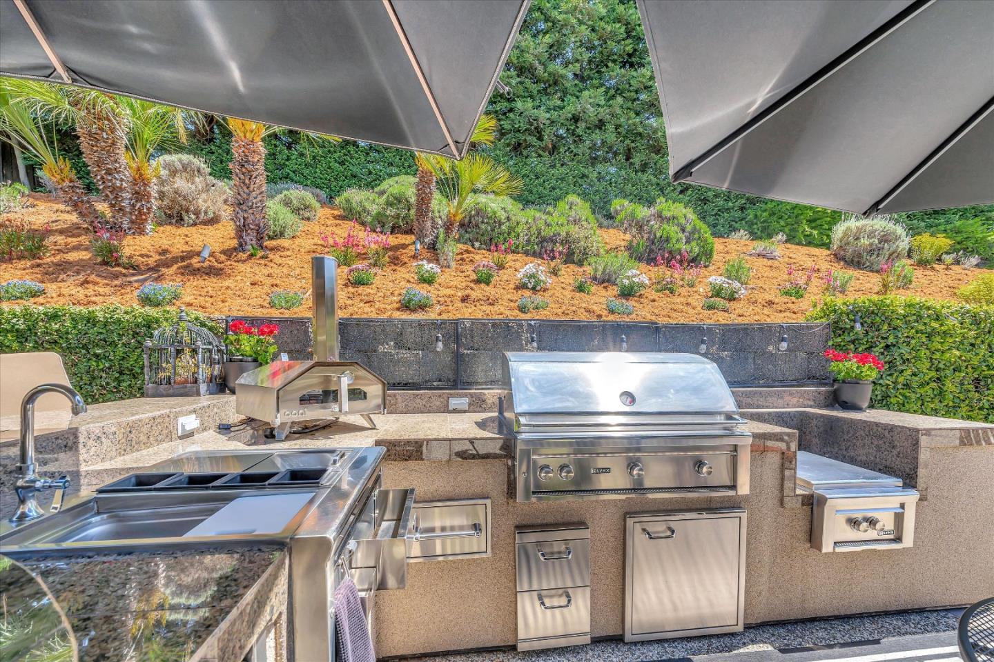 2380 Sunflower Circle Gilroy, CA 95020 - Photo 32 of 43 a view of outdoor kitchen with stainless steel appliances