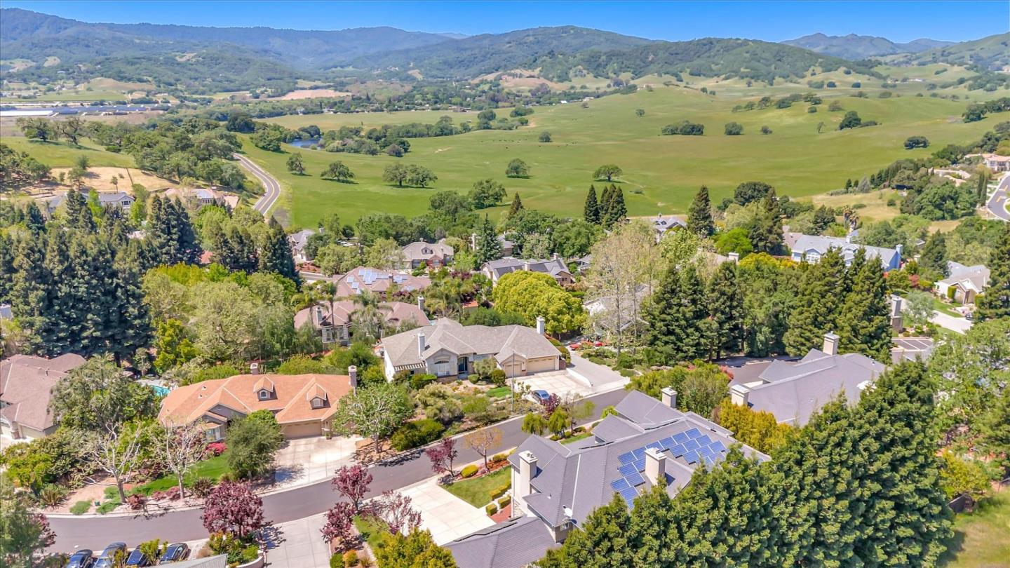 2380 Sunflower Circle Gilroy, CA 95020 - Photo 42 of 43 an aerial view of a city with lots of residential buildings