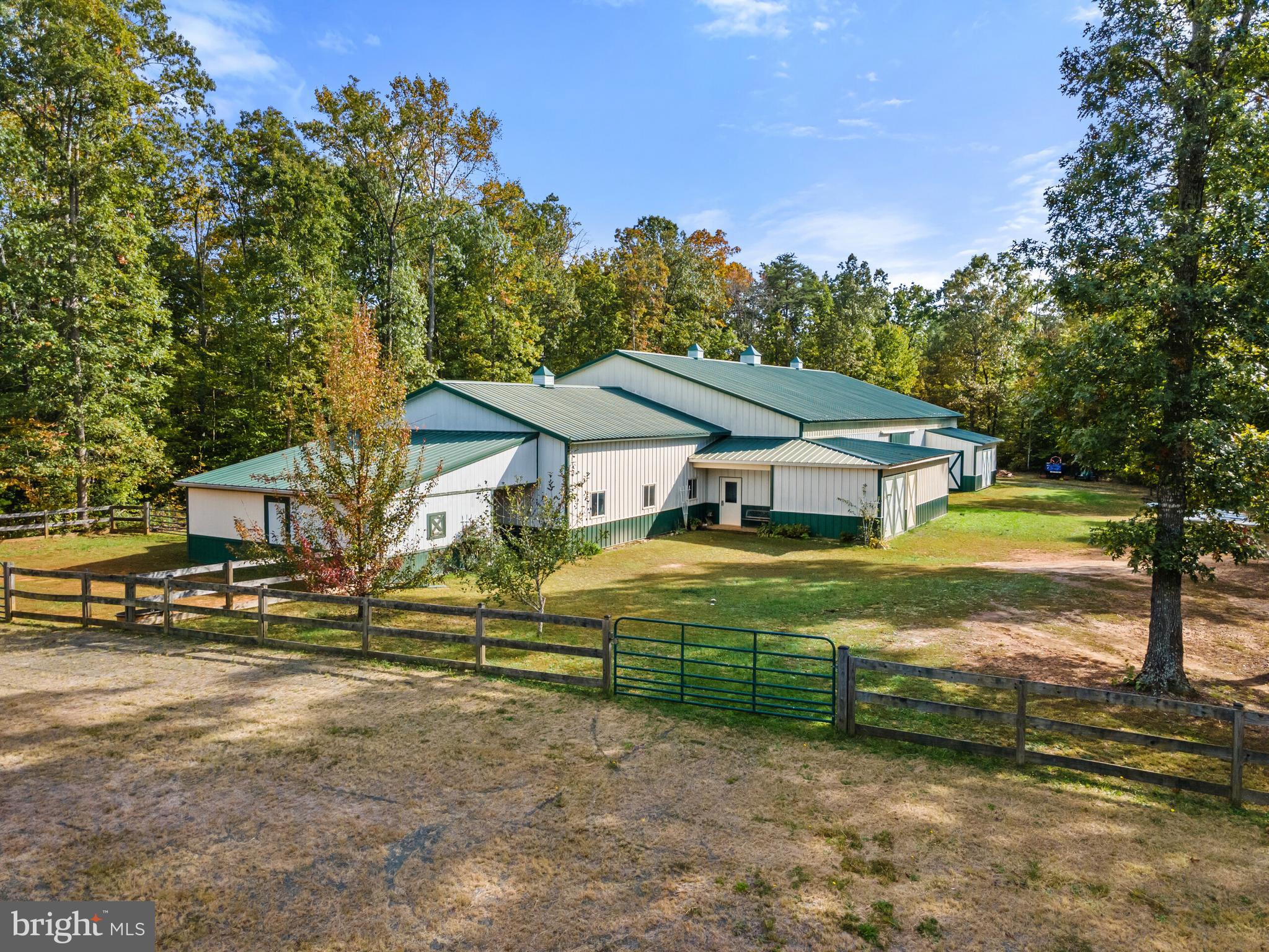 14205 Rogers Ford Road Sumerduck, VA 22742 - Photo 1 of 19 Lester Built Barn Indoor Arena and Shop