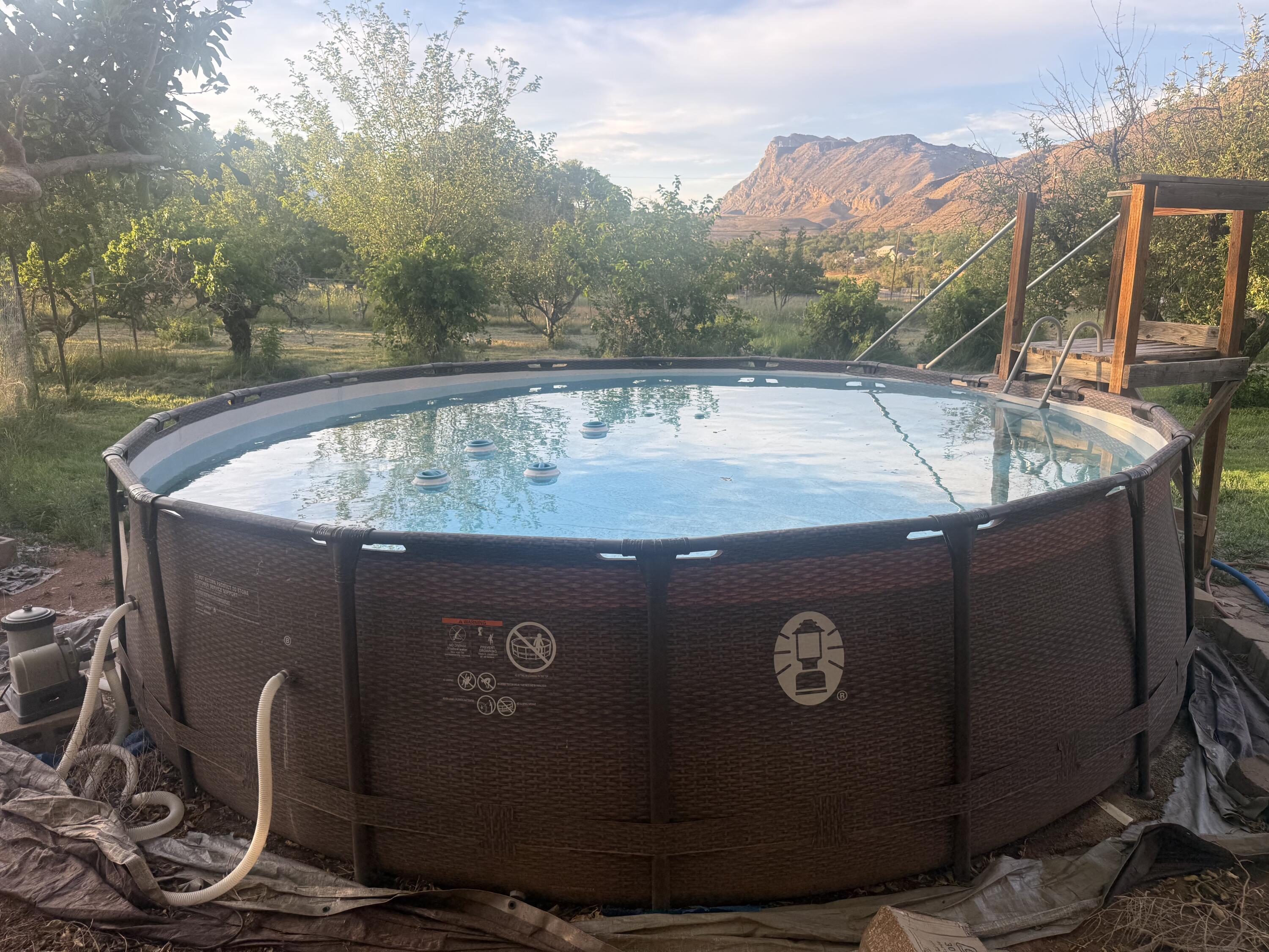 596 South Westfield Road Toquerville, UT 84774 - Photo 10 of 12 Above ground pool