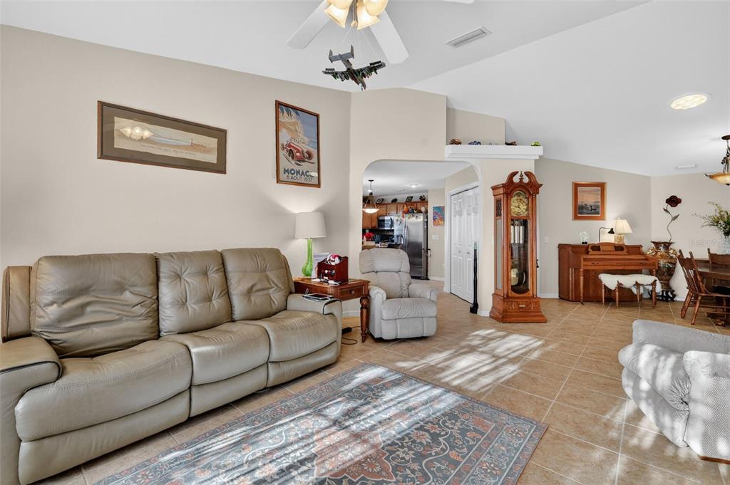 12193 Southeast 175th Loop Summerfield, FL 34491 - Photo 12 of 34 a living room with furniture and a couch