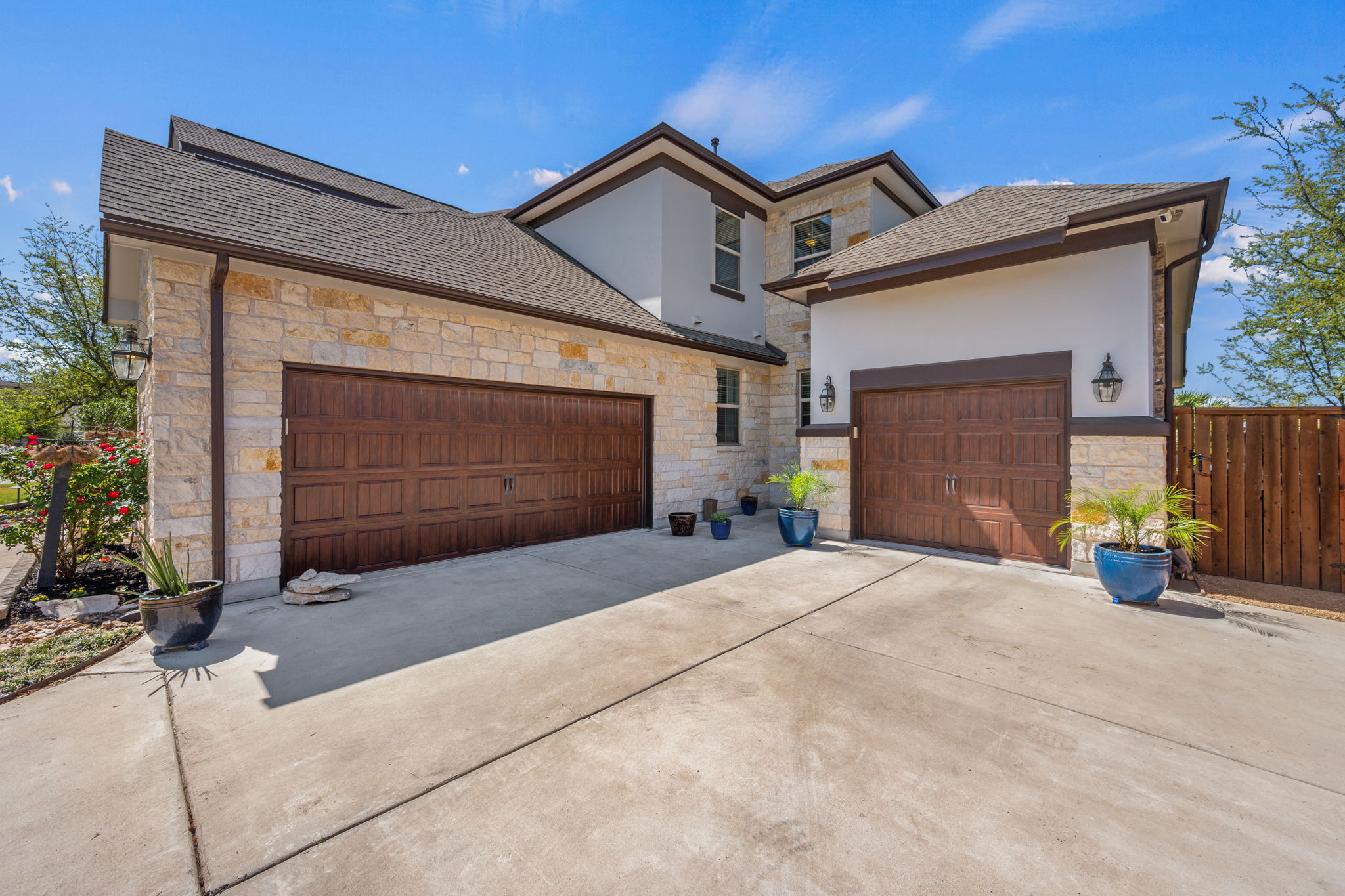 4118 Capora Way Round Rock, TX 78681 - Photo 3 of 39 a front view of a house with garage