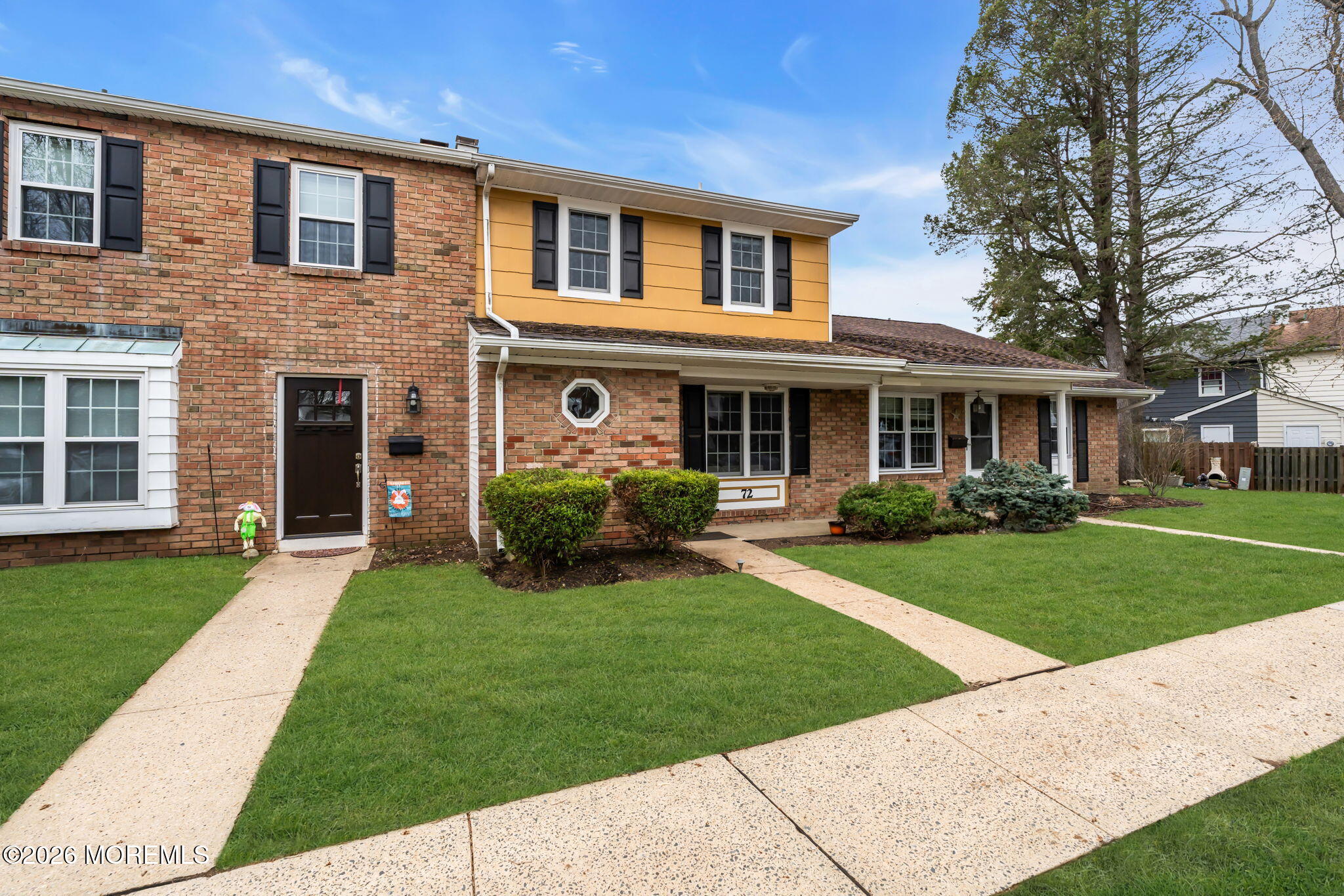 72 Kingsley Way Freehold, NJ 07728 - Photo 3 of 36 a front view of a house with a yard