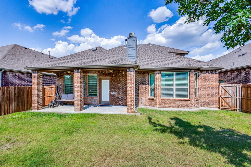 3716 Rumford Road Frisco, TX 75036 - Photo 22 of 25 a view of a house with a yard and porch