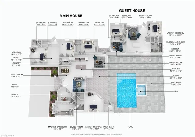 a picture of a floor plan