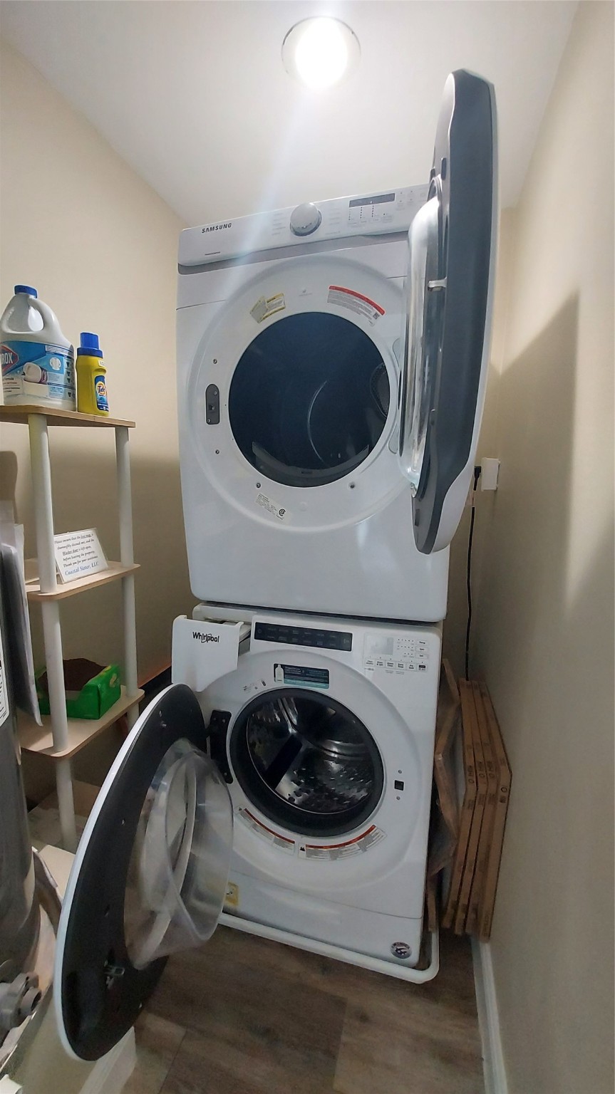 101 Pelican Place, Unit 4 Surfside Beach, TX 77541 - Photo 23 of 25 Laundry Room-Located Inside Primary Bedroom