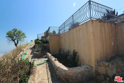a view of a sky from a terrace