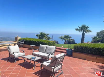 a view of city and mountain