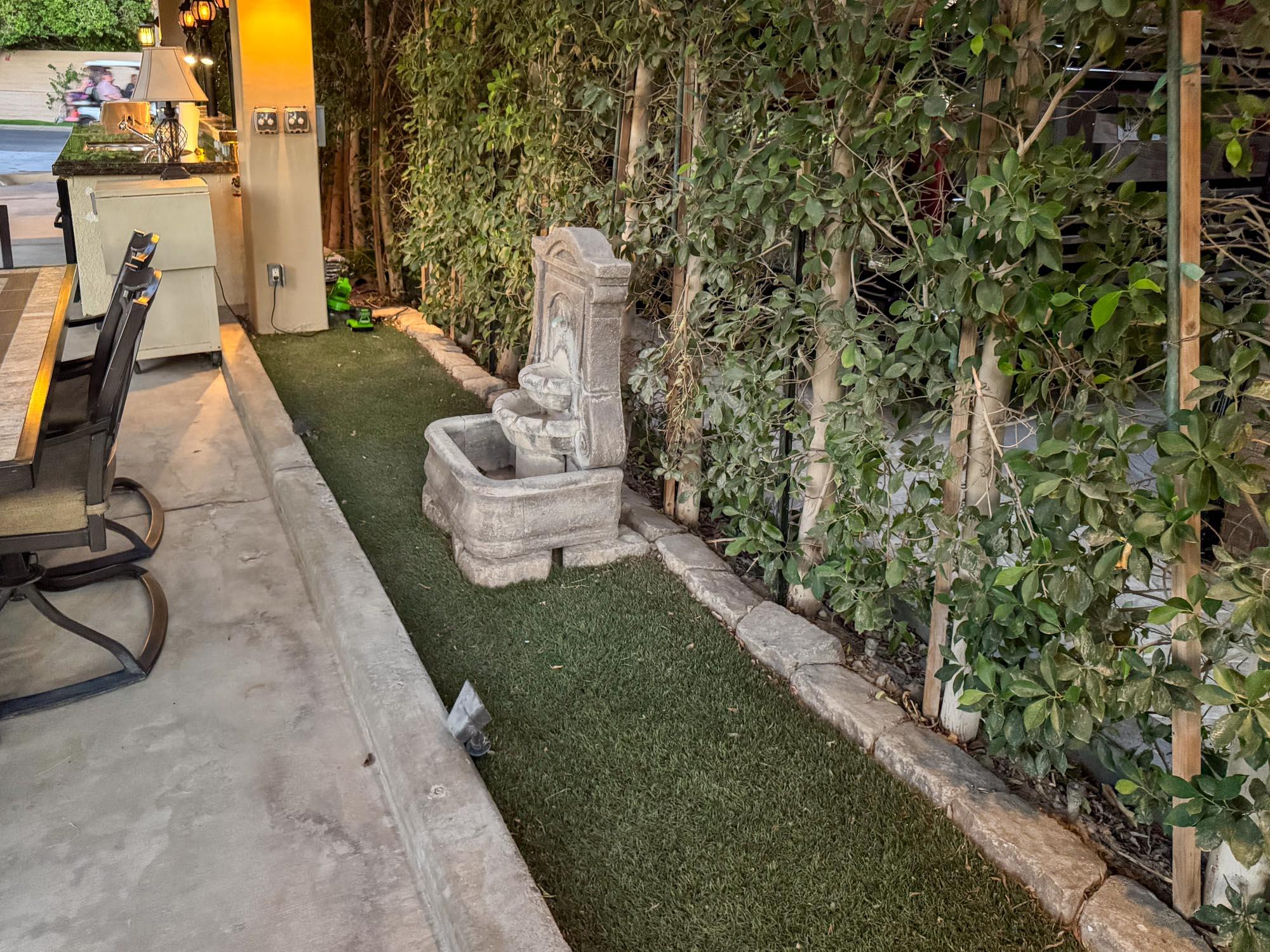 80394 Ave 48, Unit 244 Indio, CA 92201 - Photo 13 of 25 a view of a backyard with sitting area