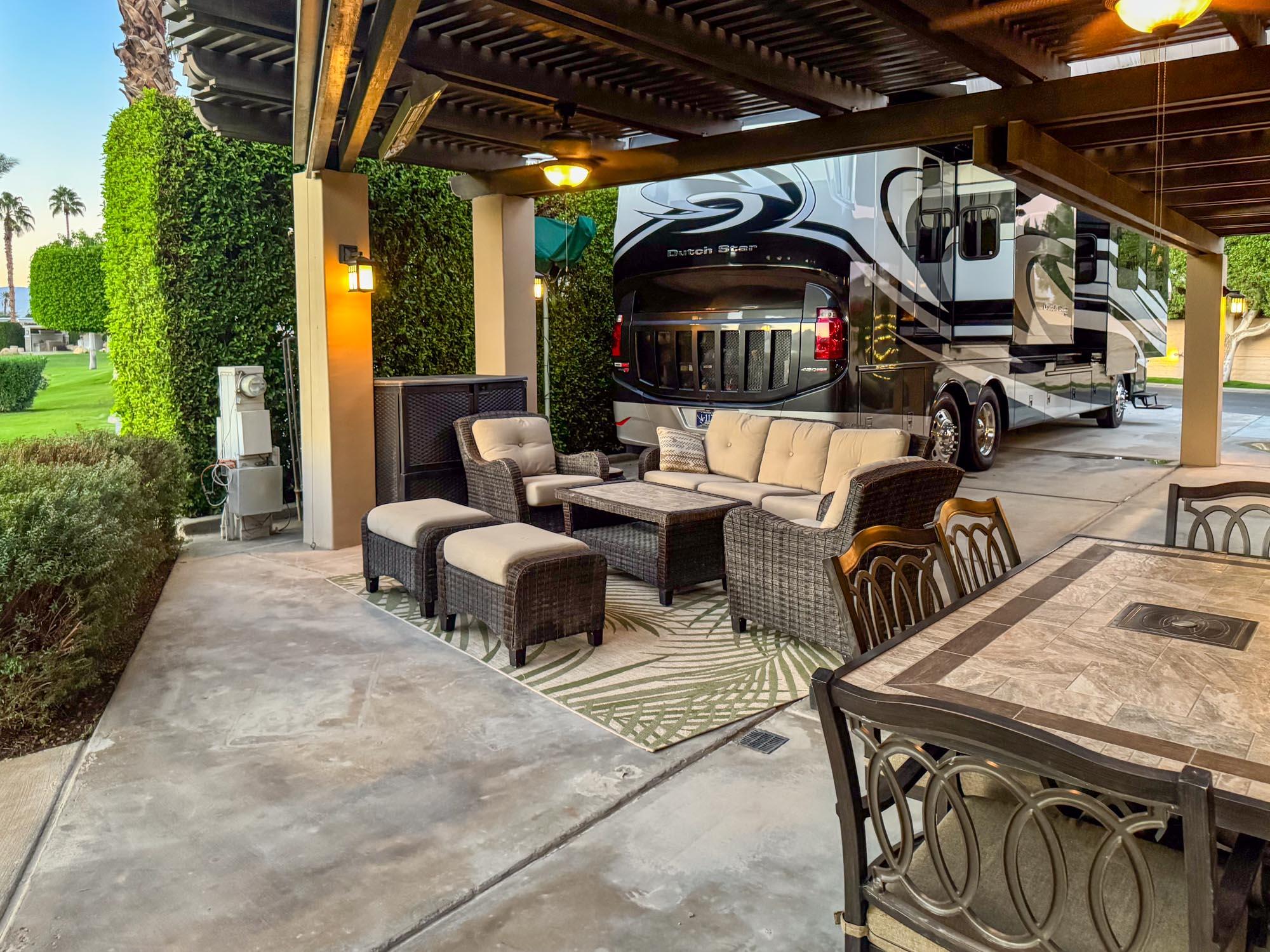 80394 Ave 48, Unit 244 Indio, CA 92201 - Photo 14 of 25 a view of outdoor space with seating area