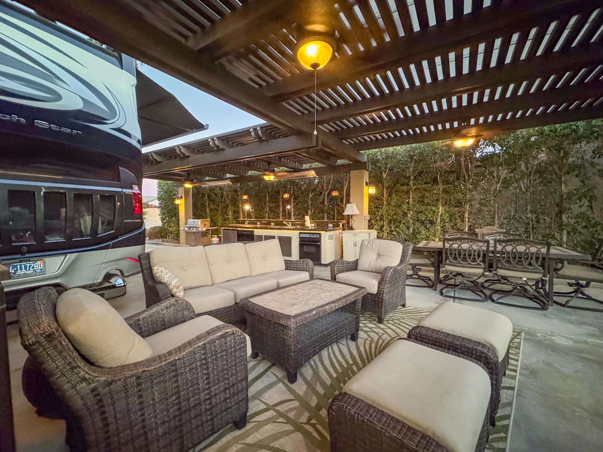 80394 Ave 48, Unit 244 Indio, CA 92201 - Photo 17 of 25 a outdoor space with patio lots of furniture