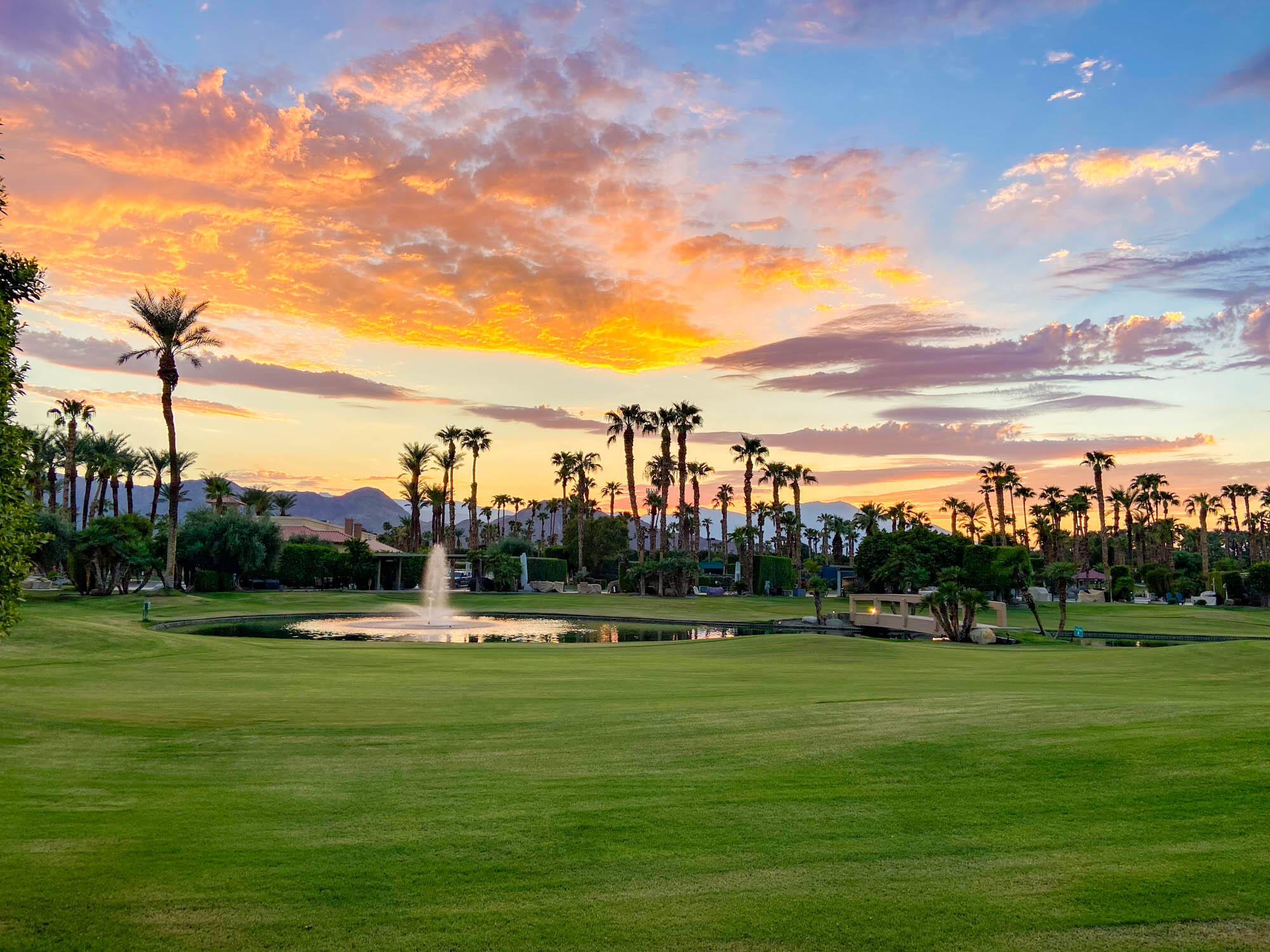 80394 Ave 48, Unit 244 Indio, CA 92201 - Photo 4 of 25 a view of a golf course with a lake
