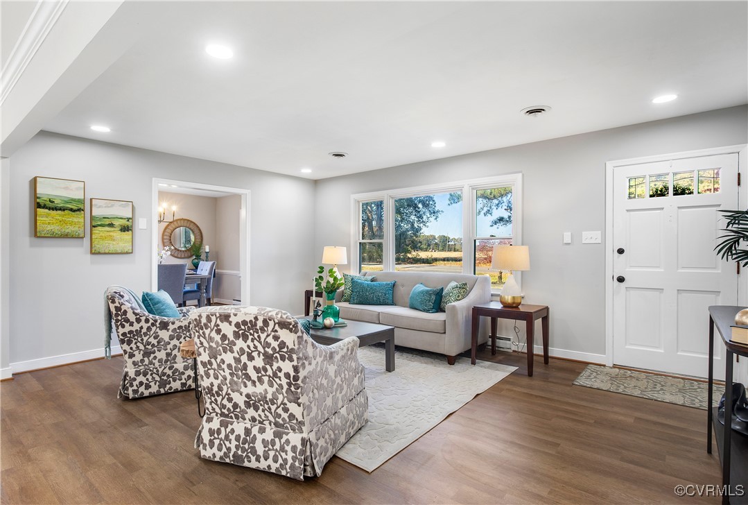 12079 Sunset Drive Ashland, VA 23005 - Photo 5 of 27 a living room with furniture and wooden floor