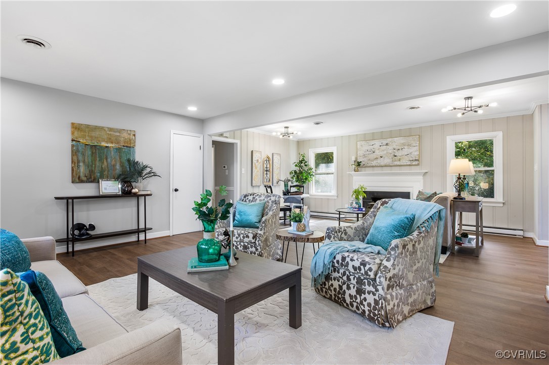 12079 Sunset Drive Ashland, VA 23005 - Photo 7 of 27 a living room with furniture and a large window