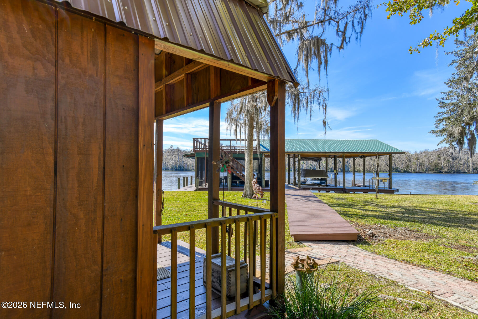 131 Whitney Street Satsuma, FL 32189 - Photo 48 of 75 view to dock