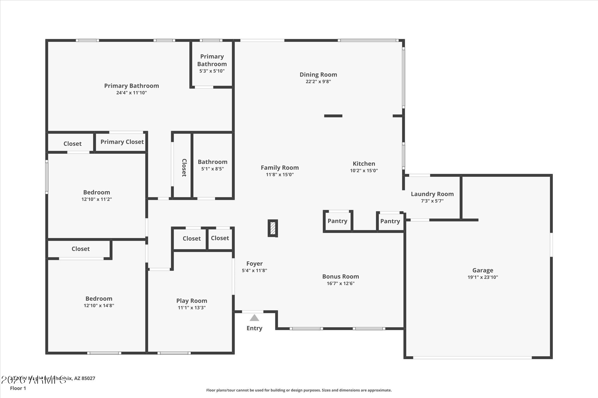 2222 West Maple Drive Phoenix, AZ 85027 - Photo 32 of 32 a picture of a wall with a white wall and white cabinet