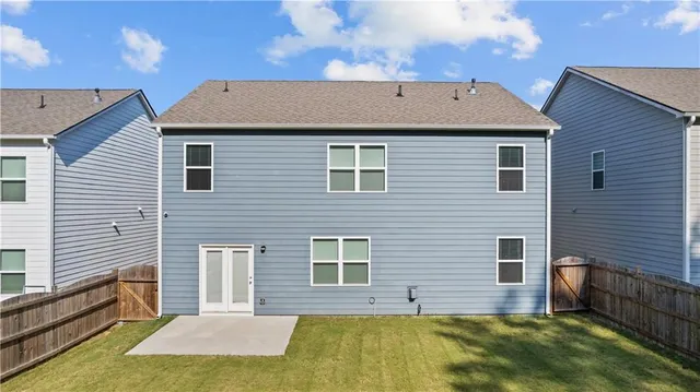a front view of house with yard