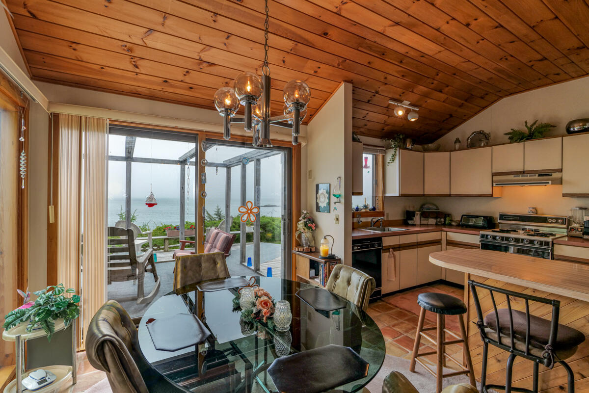489 Mason Bay Road Jonesport, ME 04649 - Photo 13 of 63 Dining Room/Kitchen