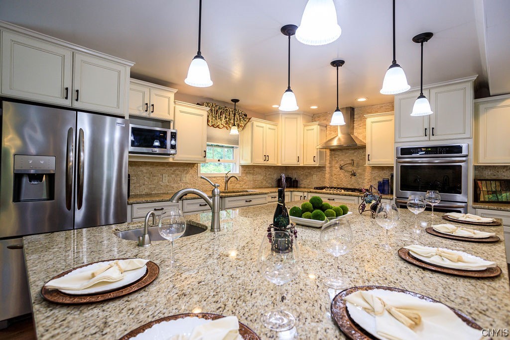 1399 Berry Road Fabius, NY 13084 - Photo 12 of 49 Check out this slab of granite! Roughly 6'x9' slab