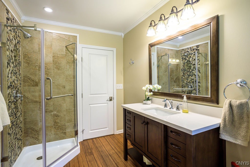 1399 Berry Road Fabius, NY 13084 - Photo 16 of 49 Same bathroom, includes both soaking tub and stand