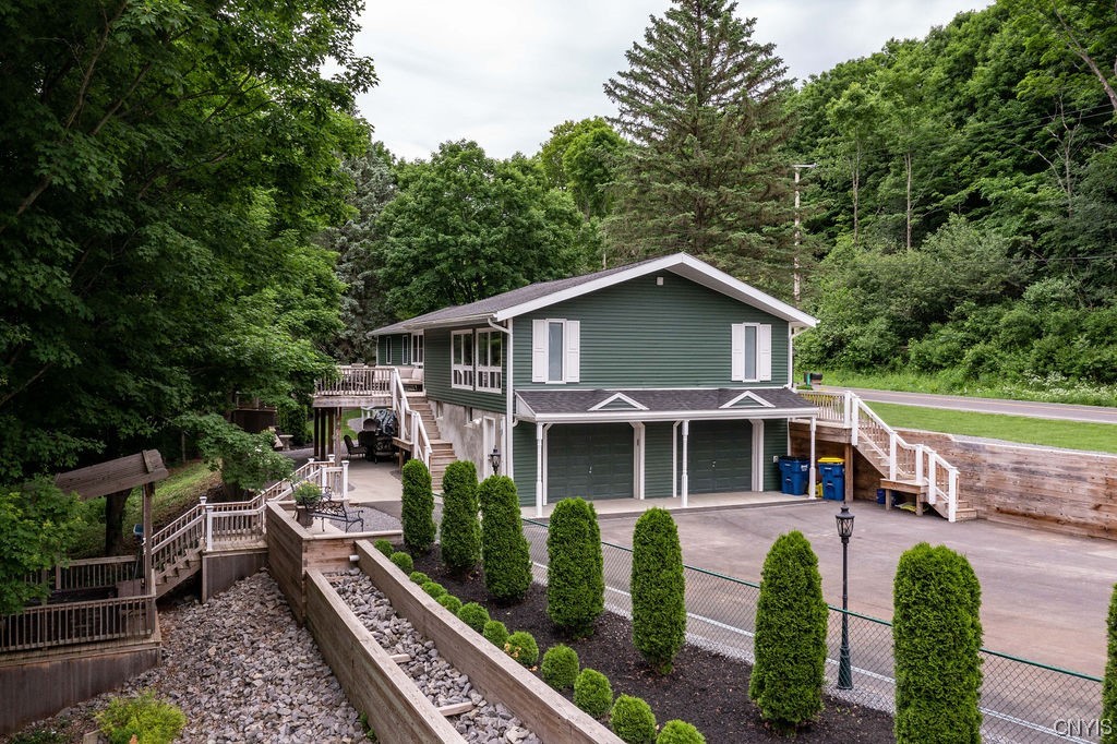 1399 Berry Road Fabius, NY 13084 - Photo 30 of 49 Tiered landscaping throughout the property.