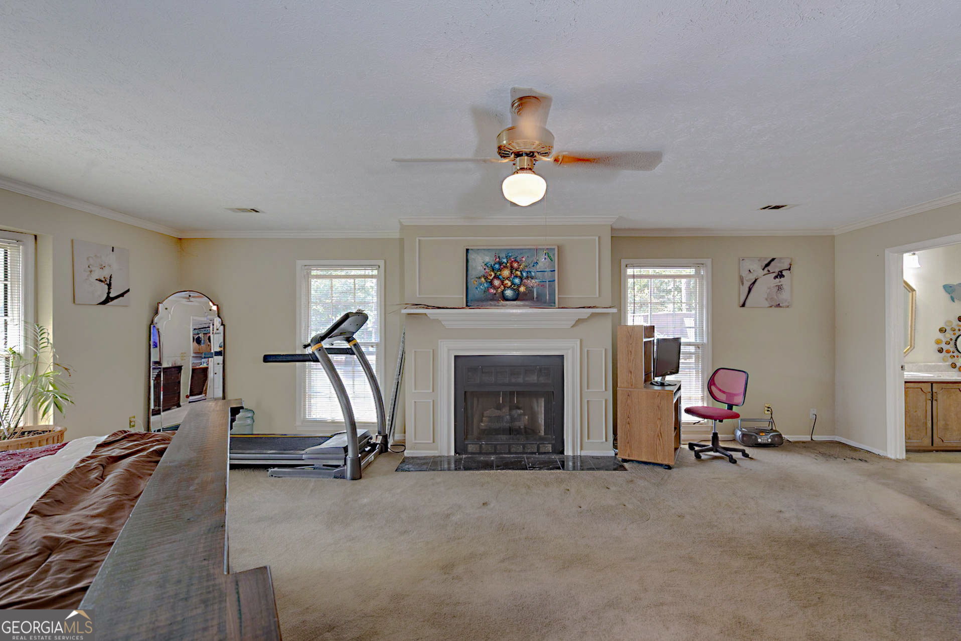 994 Highway 315 Fortson, GA 31808 - Photo 16 of 46 a view of a livingroom with furniture and a fireplace