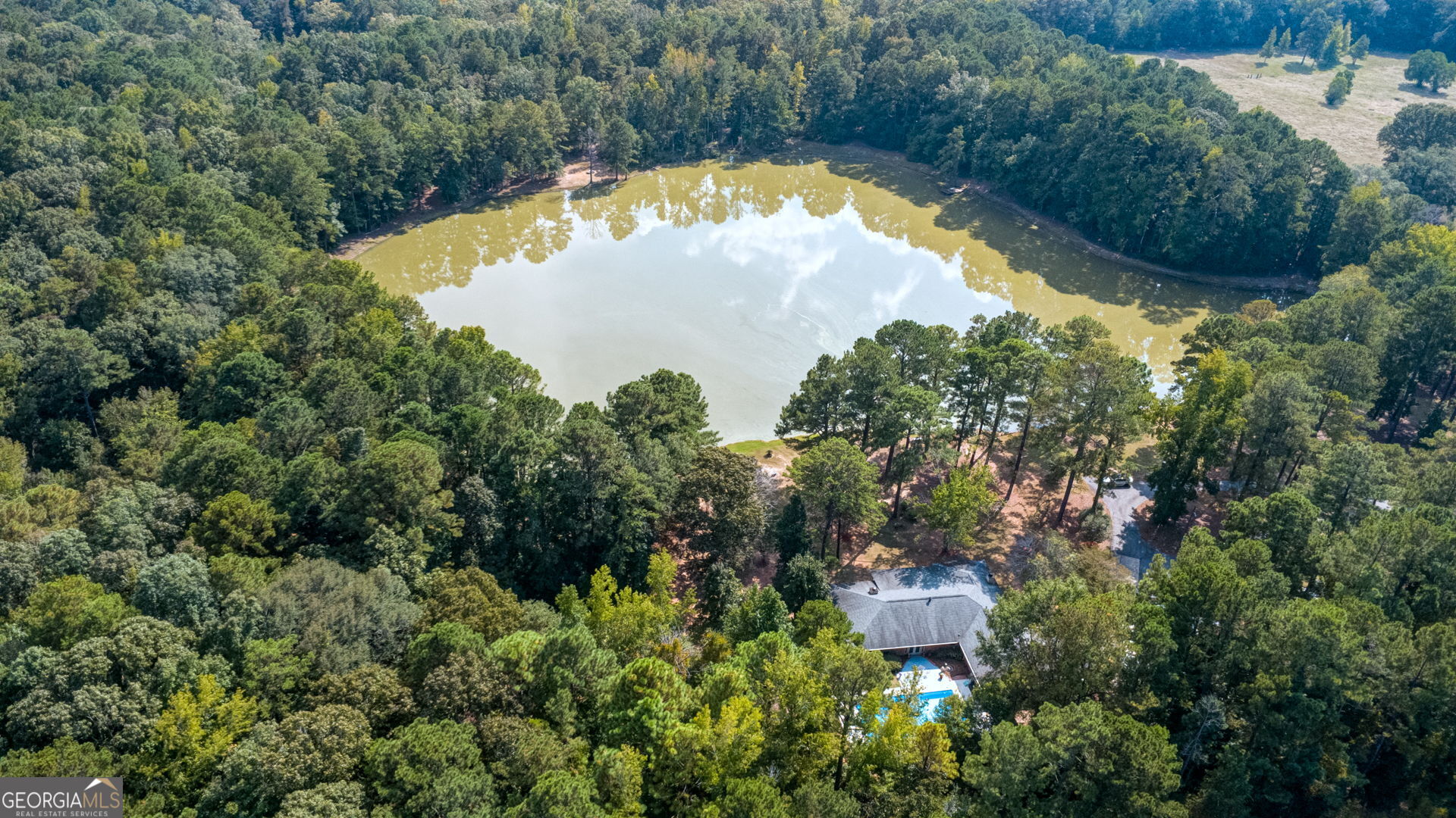 994 Highway 315 Fortson, GA 31808 - Photo 41 of 46 an aerial view of lake
