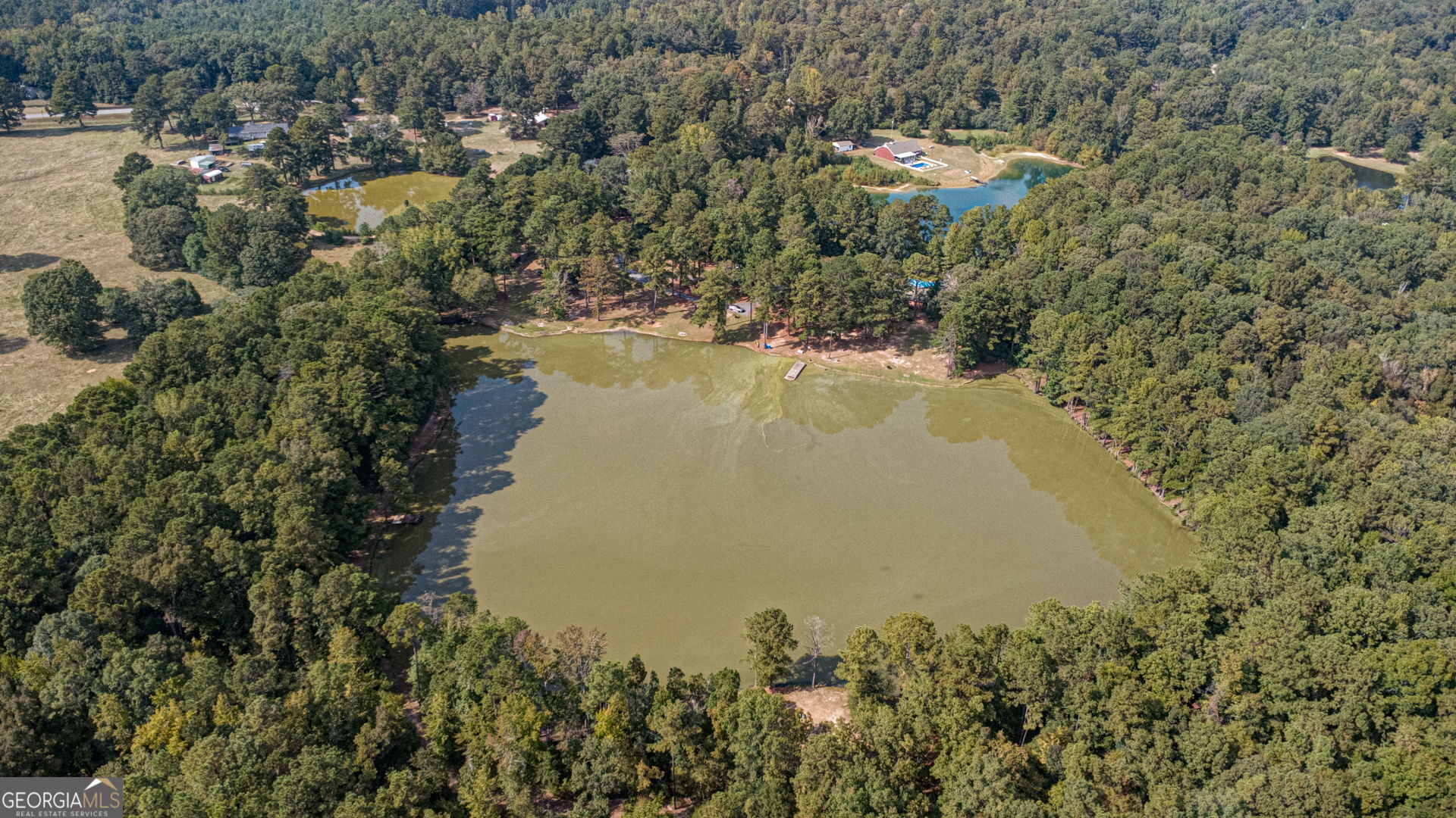 994 Highway 315 Fortson, GA 31808 - Photo 43 of 46 a view of a lake with a city