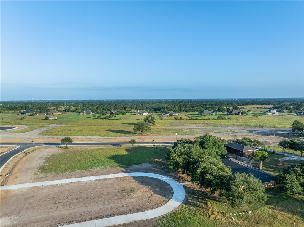 6945 Ellehue Lane Bryan, TX 77808 - Photo 1 of 6 Aerial view of sparsely populated area with approximate boundaries