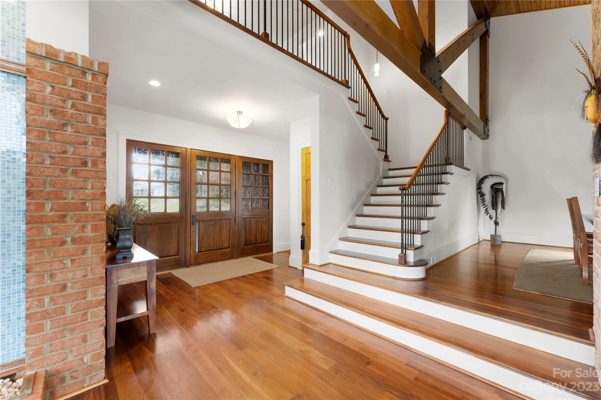13500 Cabarrus Station Road Midland, NC 28107 - Photo 15 of 48 a view of entryway and hall with wooden floor
