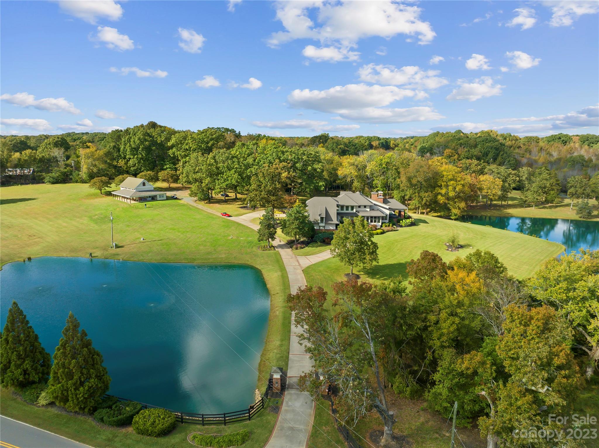 13500 Cabarrus Station Road Midland, NC 28107 - Photo 8 of 48 a view of a lake with a mountain