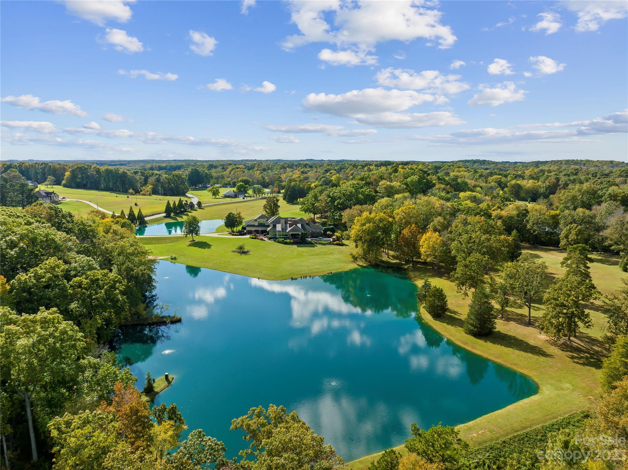 13500 Cabarrus Station Road Midland, NC 28107 - Photo 9 of 48 a view of a lake with houses