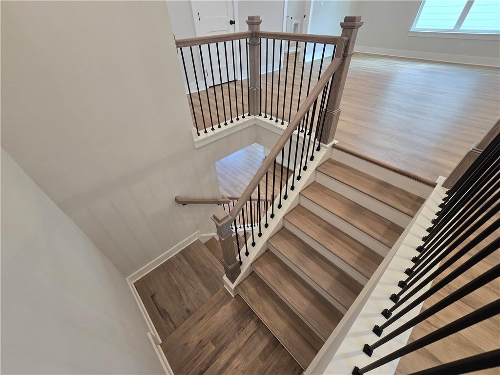 508 Pine Bough Road Ball Ground, GA 30107 - Photo 32 of 47 a view of entryway with wooden floor