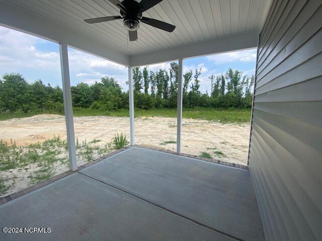 1459 Lancaster Road Pikeville, NC 27863 - Photo 15 of 16 Rear Covered Patio