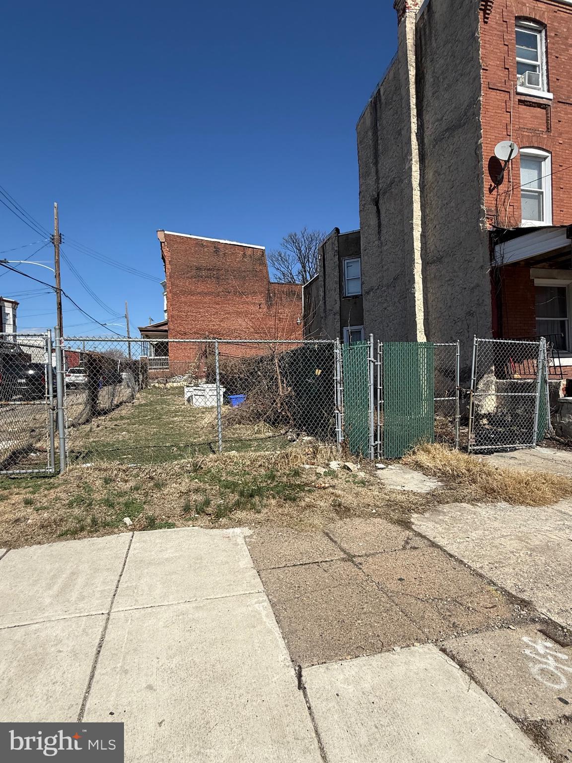 6153 Callowhill Street Philadelphia, PA 19151 - Photo 4 of 5 a backyard of a house