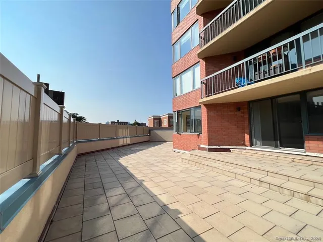 a view of a building with many windows