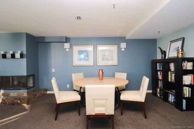 a view of a livingroom with furniture and a couch