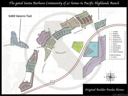 $3,320,000 | 5480 Valerio Trail, San Diego, CA 92130