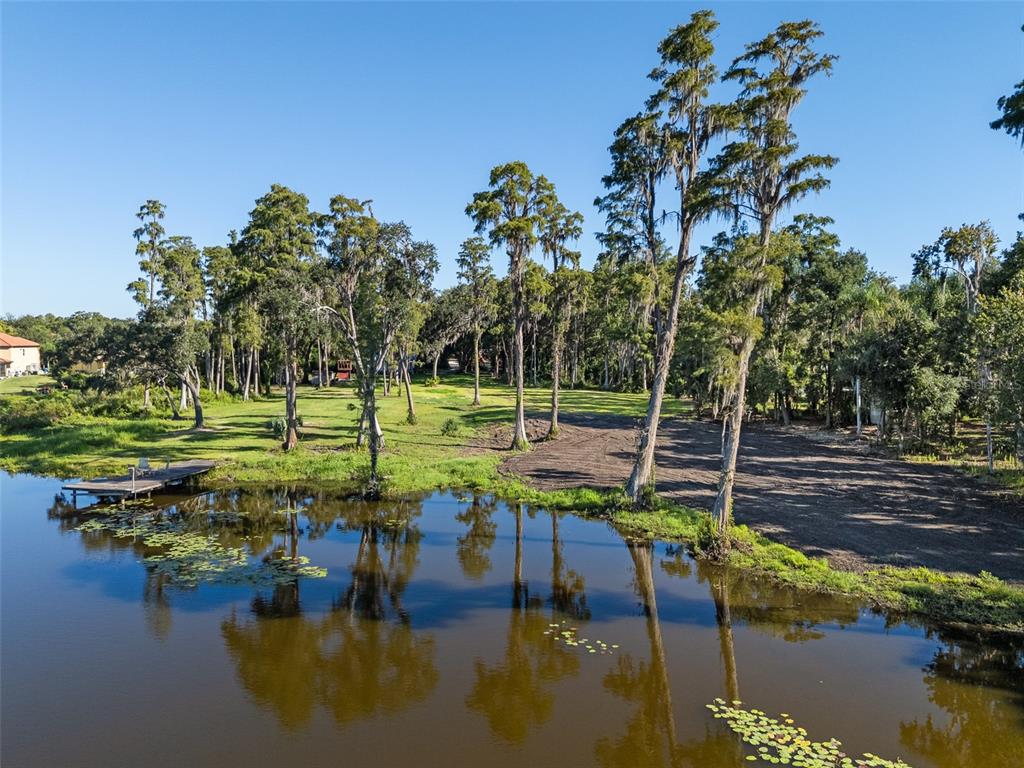 16619 Indian Mound Road Tampa, FL 33618 - Photo 3 of 26 a view of a lake with a yard