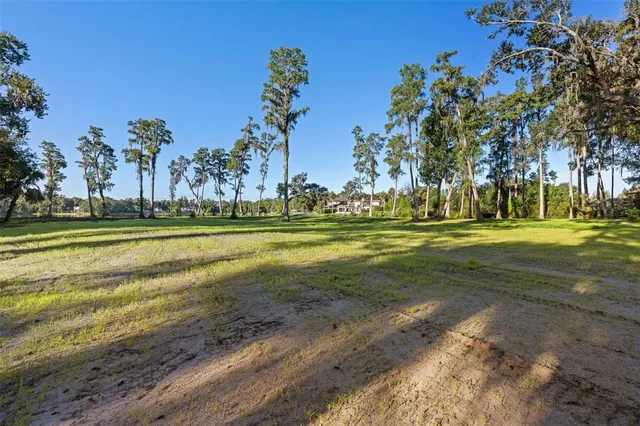 a view of a golf course