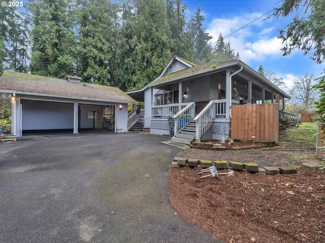 a view of a car garage