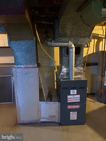 a view of water heater room