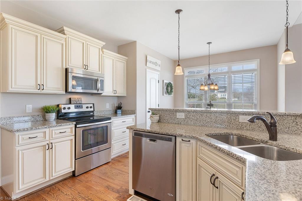 7458 Princess Ann Court Rural Hall, NC 27045 - Photo 11 of 30 Tons of counter space. Great for avid cooking and entertaining.