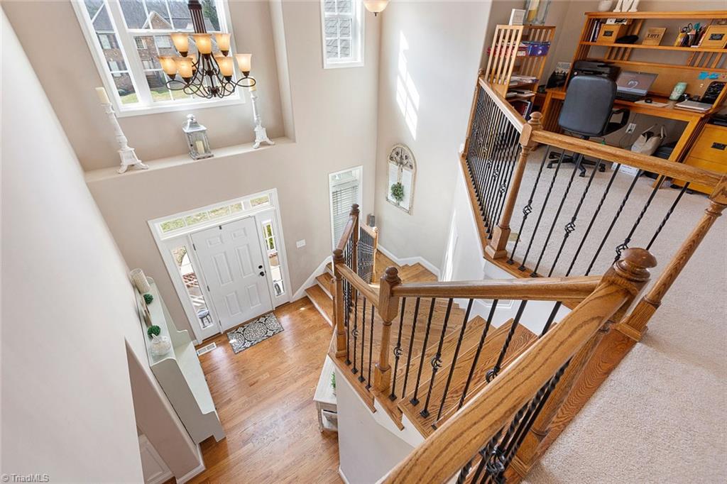 7458 Princess Ann Court Rural Hall, NC 27045 - Photo 20 of 30 Upstairs loft overlooks foyer.